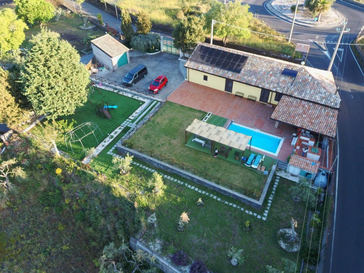 Villa Egle Belpasso, Villa Vacanza Con Piscina Eksteriør billede