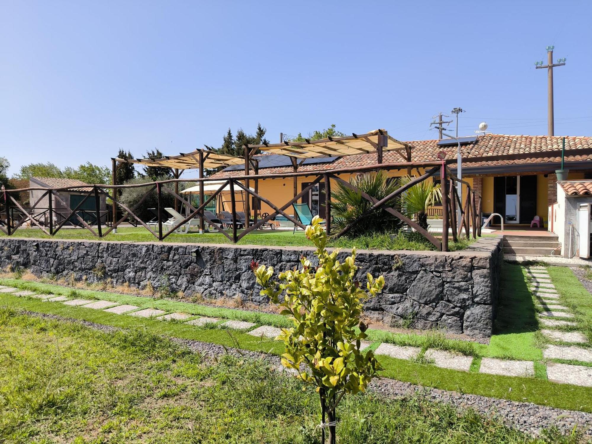 Villa Egle Belpasso, Villa Vacanza Con Piscina Eksteriør billede