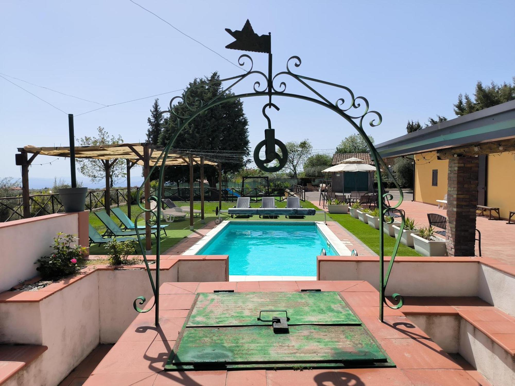 Villa Egle Belpasso, Villa Vacanza Con Piscina Eksteriør billede