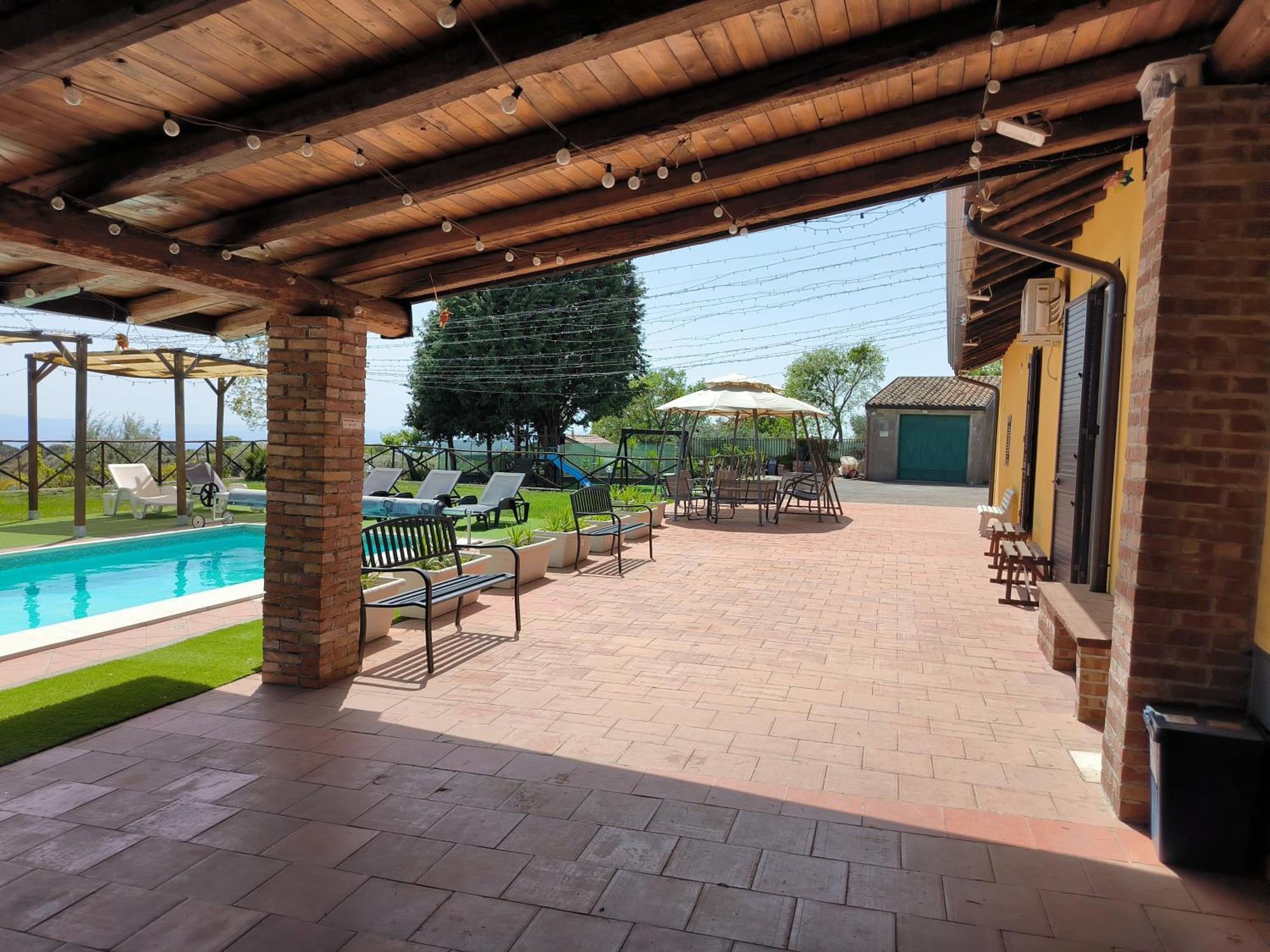 Villa Egle Belpasso, Villa Vacanza Con Piscina Eksteriør billede