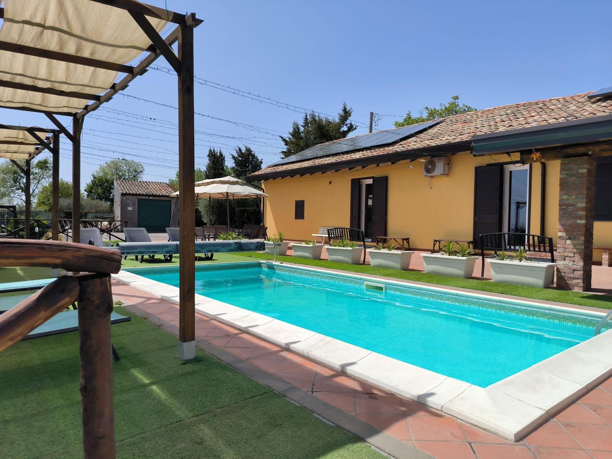 Villa Egle Belpasso, Villa Vacanza Con Piscina Eksteriør billede