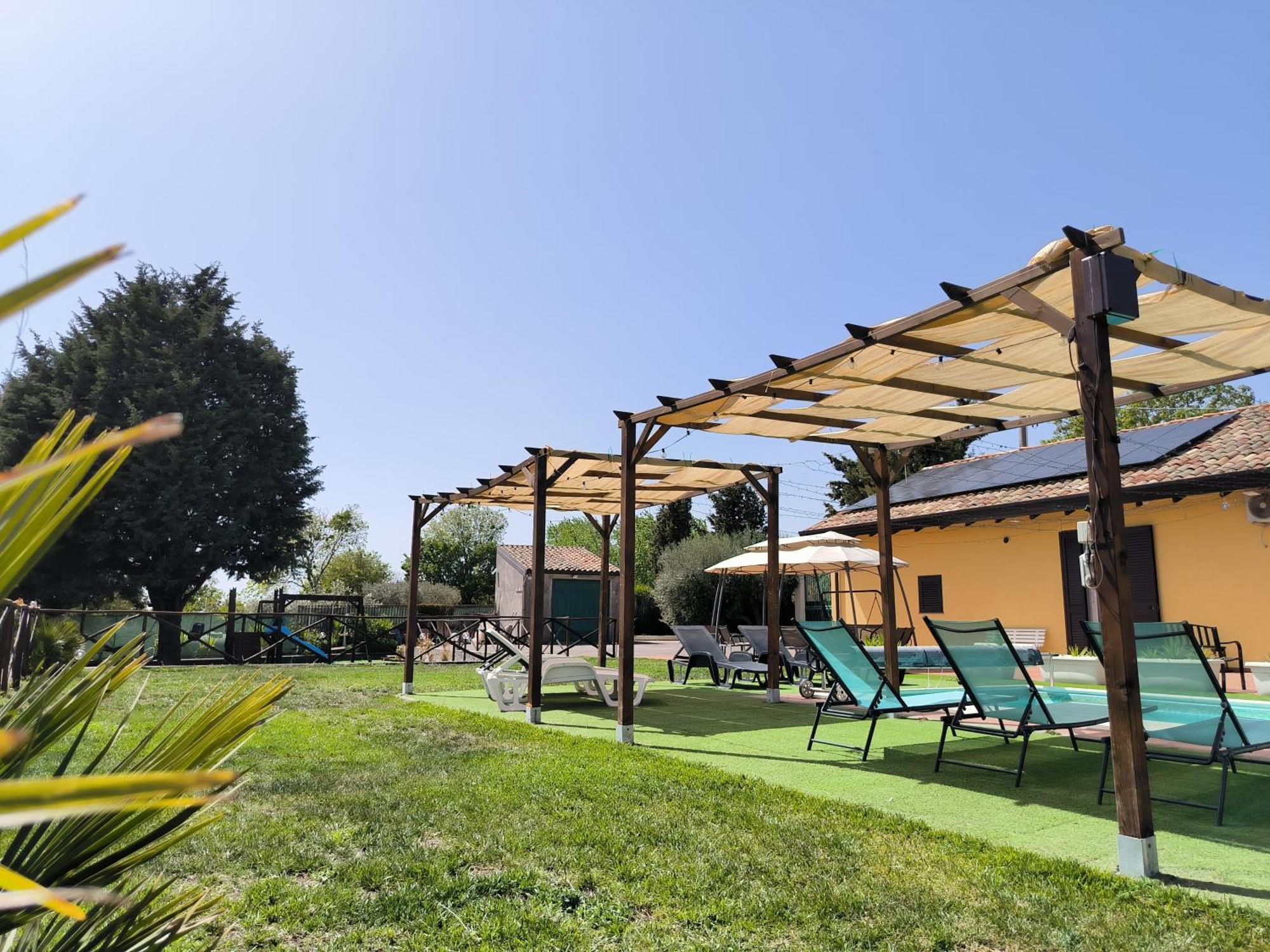 Villa Egle Belpasso, Villa Vacanza Con Piscina Eksteriør billede